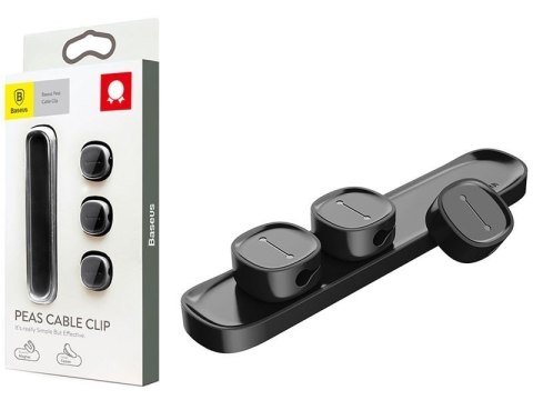 Baseus Baseus magnetyczny organizer do kabli Peas Cable Clip Baseus Baseus magnetyczny organizer do kabli Peas Cable Clip