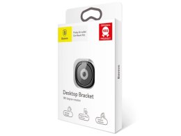 Baseus Baseus ring uchwyt na telefon metalowy Desktop Bracket czarny