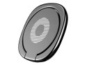 Baseus Baseus ring uchwyt na telefon metalowy Desktop Bracket czarny