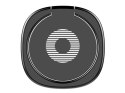 Baseus Baseus ring uchwyt na telefon metalowy Desktop Bracket czarny