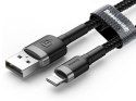 Baseus Kabel 2m Baseus Keviar USB Lightning do iPhone iPad iPod 1.5A Czarny
