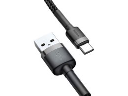 Baseus Kabel 2m Baseus USB-C 2A grey black