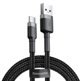 Baseus Kabel 50 cm Baseus Cafule USB-C 3A grey black