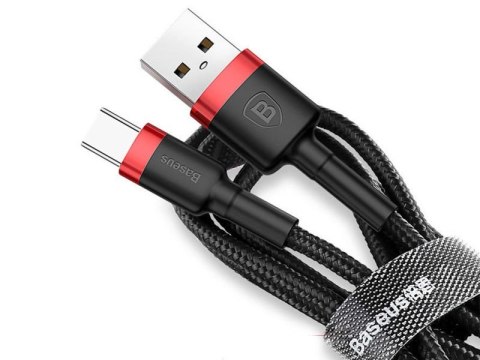 Baseus Kabel 50 cm Baseus Cafule USB-C 3A red black Baseus Kabel 50 cm Baseus Cafule USB-C 3A red black