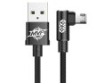Baseus Kabel Baseus MVP Elbow kątowy dwustronny micro USB 2m Black