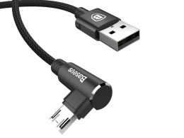 Baseus Kabel Baseus MVP Elbow kątowy dwustronny micro USB 2m Black