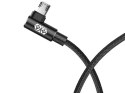 Baseus Kabel Baseus MVP Elbow kątowy dwustronny micro USB 2m Black