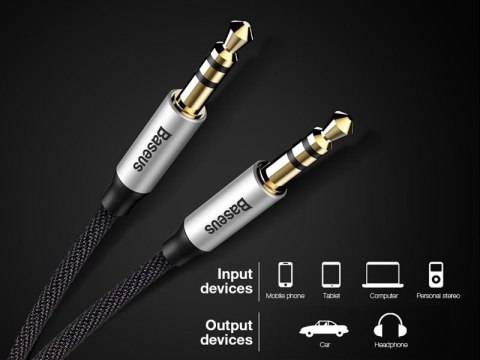 Baseus Kabel Baseus Yiven 2x Mini Jack 3.5mm Audio 150 cm M30 Baseus Kabel Baseus Yiven 2x Mini Jack 3.5mm Audio 150 cm M30
