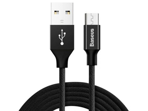 Baseus Kabel Baseus Yiven micro USB 150 cm 2A black Baseus Kabel Baseus Yiven micro USB 150 cm 2A black