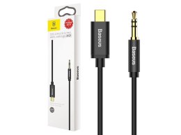 Baseus Kabel Baseus usb-c Typ C Jack 3.5 Audio 120 cm M01 czarny