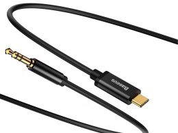 Baseus Kabel Baseus usb-c Typ C Jack 3.5 Audio 120 cm M01 czarny