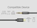 Baseus Kabel Baseus usb-c Typ C Jack 3.5 Audio 120 cm M01 czarny