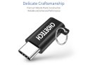 Choetech Adapter przejściówka Choetech micro usb - usb-c typ c czarny
