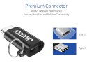Choetech Adapter przejściówka Choetech micro usb - usb-c typ c czarny