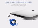 Choetech Adapter przejściówka Choetech micro usb - usb-c typ c czarny