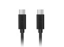 Choetech Kabel Choetech 2x usb-c typ c 3A macbook czarny