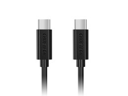 Choetech Kabel Choetech 2x usb-c typ c 3A macbook czarny