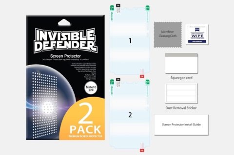 Ringke 2x Folia 3D Ringke Invisible Defender Huawei Mate 10 Pro Ringke 2x Folia 3D Ringke Invisible Defender Huawei Mate 10 Pro