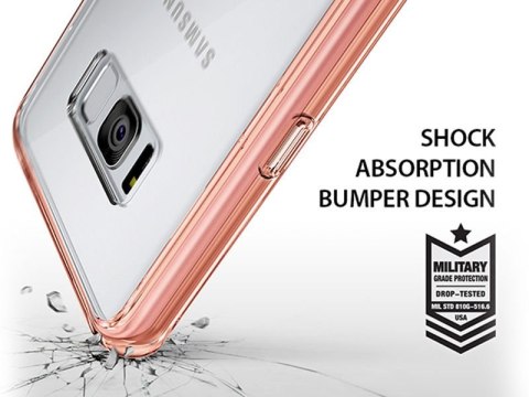 Ringke Etui Ringke Fusion Samsung Galaxy S8 Plus Rose Gold Ringke Etui Ringke Fusion Samsung Galaxy S8 Plus Rose Gold
