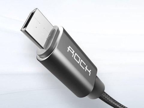 Rock Rock Kabel Micro USB 1m nylonowy Tarnish Rock Rock Kabel Micro USB 1m nylonowy Tarnish