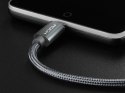 Rock Rock Kabel Micro USB 1m nylonowy Tarnish