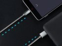 Rock Rock Kabel Micro USB 1m nylonowy Tarnish