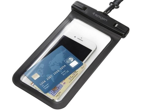 Spigen Etui wodoszczelne Spigen Velo A600 IPX8 do 25M 6" black Spigen Etui wodoszczelne Spigen Velo A600 IPX8 do 25M 6" black