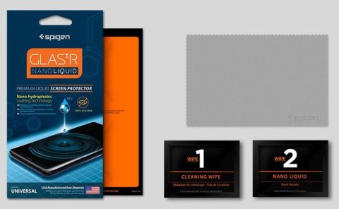 Spigen Spigen Glas.tR Nano Liquid uniwersalne szkło 9H w płynie Spigen Spigen Glas.tR Nano Liquid uniwersalne szkło 9H w płynie