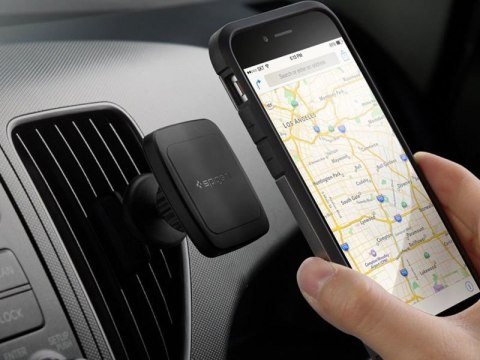 Spigen Uchwyt samochodowy Spigen Kuel H12 magnetyczny na kratkę black Spigen Uchwyt samochodowy Spigen Kuel H12 magnetyczny na kratkę black