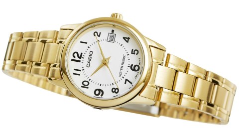 CASIO Zegarek Damski CASIO LTP-V002G-7BUDF + BOX CASIO Zegarek Damski CASIO LTP-V002G-7BUDF + BOX