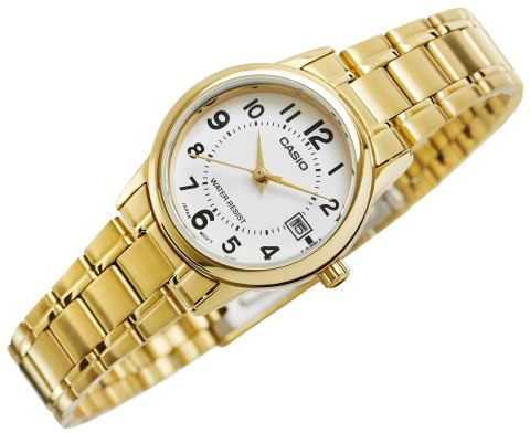 CASIO Zegarek Damski CASIO LTP-V002G-7BUDF + BOX CASIO Zegarek Damski CASIO LTP-V002G-7BUDF + BOX