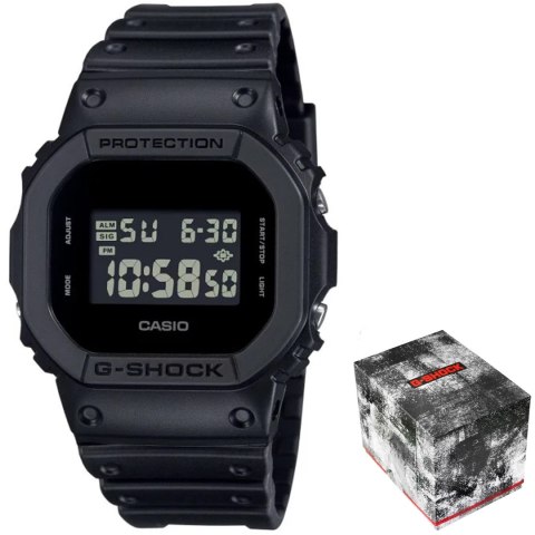 CASIO Zegarek Męski CASIO G-SHOCK DW-5600UBB-1ER + BOX CASIO Zegarek Męski CASIO G-SHOCK DW-5600UBB-1ER + BOX