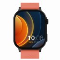 Gravity Smartwatch Gravity GT15-3 Czerwony Pasek Silikonowy + Czarna Bransoleta