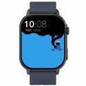 Gravity Smartwatch Gravity GT15-4 Niebieski Pasek Silikonowy + Tytanowa Bransoleta