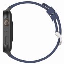 Gravity Smartwatch Gravity GT15-4 Niebieski Pasek Silikonowy + Tytanowa Bransoleta