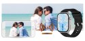 Gravity Smartwatch Gravity GT15-9 Czarny Pasek Silikonowy + Srebrna Bransoleta