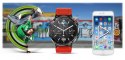 Gravity Smartwatch Gravity GT21-6 + Czerwony Pasek Silikonowy