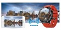 Gravity Smartwatch Gravity GT21-6 + Czerwony Pasek Silikonowy