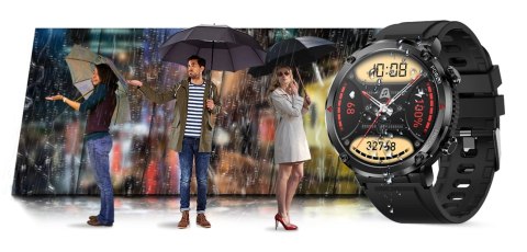 Gravity Smartwatch Gravity GT21-6 + Czerwony Pasek Silikonowy Gravity Smartwatch Gravity GT21-6 + Czerwony Pasek Silikonowy
