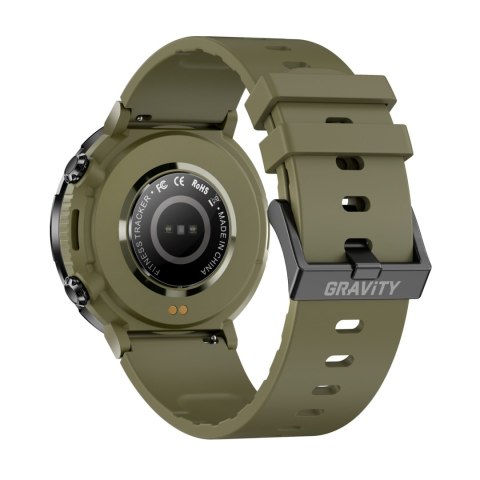 Gravity Smartwatch Gravity GT21-7 + Czarny Pasek Silikonowy Gravity Smartwatch Gravity GT21-7 + Czarny Pasek Silikonowy