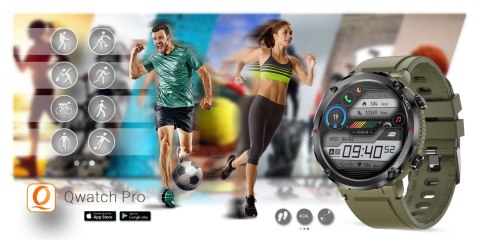 Gravity Smartwatch Gravity GT21-7 + Czarny Pasek Silikonowy Gravity Smartwatch Gravity GT21-7 + Czarny Pasek Silikonowy