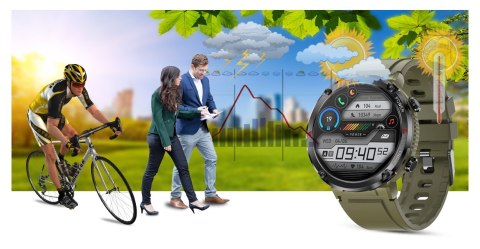 Gravity Smartwatch Gravity GT21-7 + Czarny Pasek Silikonowy Gravity Smartwatch Gravity GT21-7 + Czarny Pasek Silikonowy