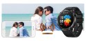 Gravity Smartwatch Gravity GT21-7 + Czarny Pasek Silikonowy