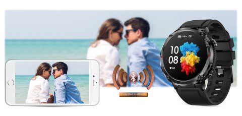 Gravity Smartwatch Gravity GT21-7 + Czarny Pasek Silikonowy Gravity Smartwatch Gravity GT21-7 + Czarny Pasek Silikonowy