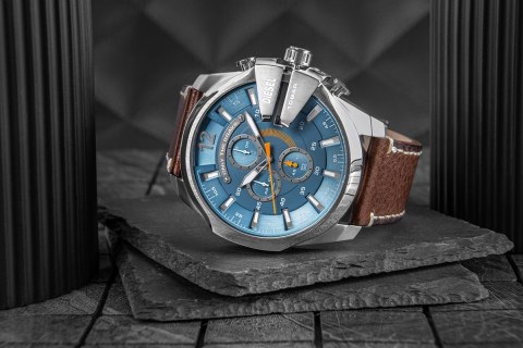 DIESEL Zegarek Męski Diesel Mega Chief Chronograph DZ4458 + BOX DIESEL Zegarek Męski Diesel Mega Chief Chronograph DZ4458 + BOX