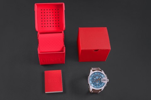 DIESEL Zegarek Męski Diesel Mega Chief Chronograph DZ4458 + BOX DIESEL Zegarek Męski Diesel Mega Chief Chronograph DZ4458 + BOX