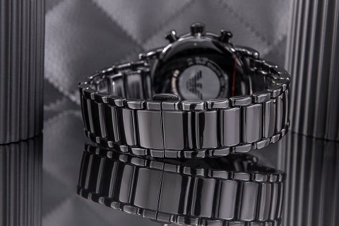EMPORIO ARMANI Zegarek Męski Emporio Armani Dress Ceramic AR1509 + BOX EMPORIO ARMANI Zegarek Męski Emporio Armani Dress Ceramic AR1509 + BOX
