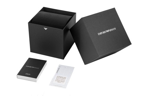 EMPORIO ARMANI Zegarek Męski Emporio Armani Dress Ceramic AR1509 + BOX EMPORIO ARMANI Zegarek Męski Emporio Armani Dress Ceramic AR1509 + BOX
