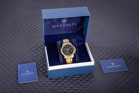 Maserati Zegarek Męski Maserati Successo Solar R8873645002 + BOX Maserati Zegarek Męski Maserati Successo Solar R8873645002 + BOX