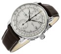 Zeppelin Zegarek Męski Zeppelin 100 Yahre Chronograph 8670-1 + BOX